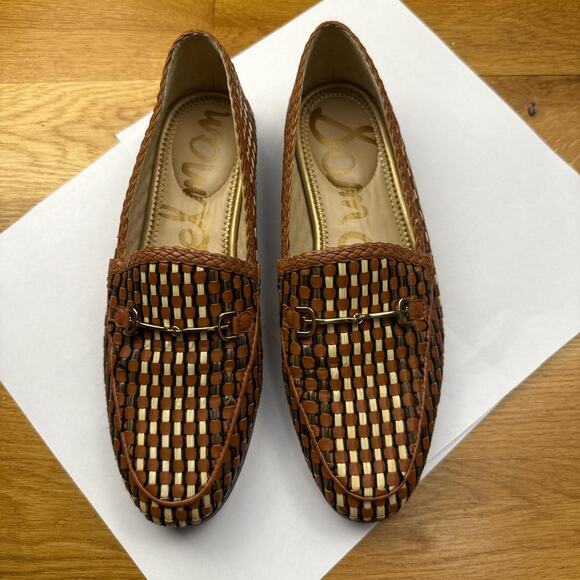 Sam edelman laurel loafers woven brown - Picture 2 of 8